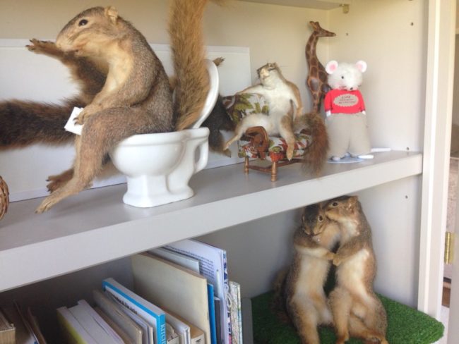 Some people simply don't believe in privacy.