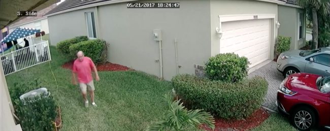 As for how it happened, surveillance footage shows a man later identified as a neighbor walking into the backyard and unplugging it from the outlet before walking calmly back across the street.