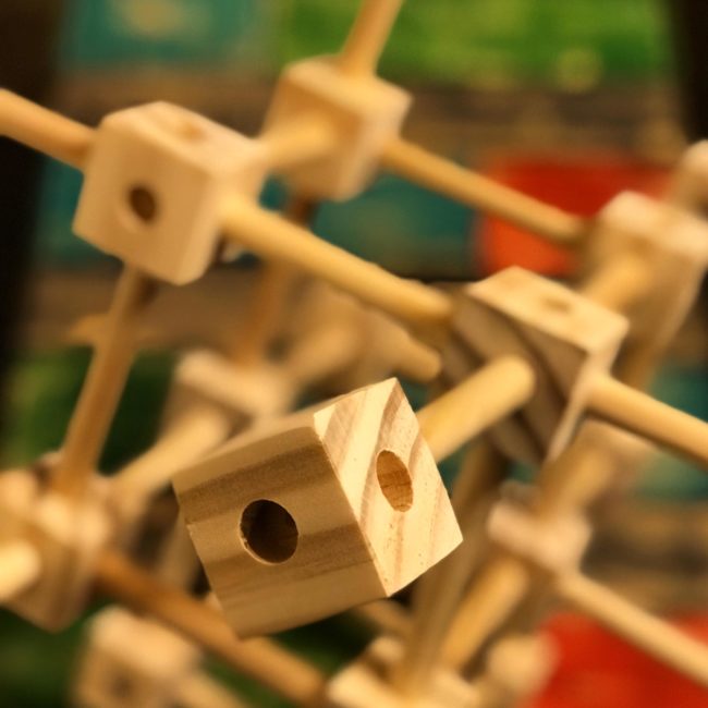 Now his kids can tinker away to their heart's desires. The best part? They can use these as building blocks, too!