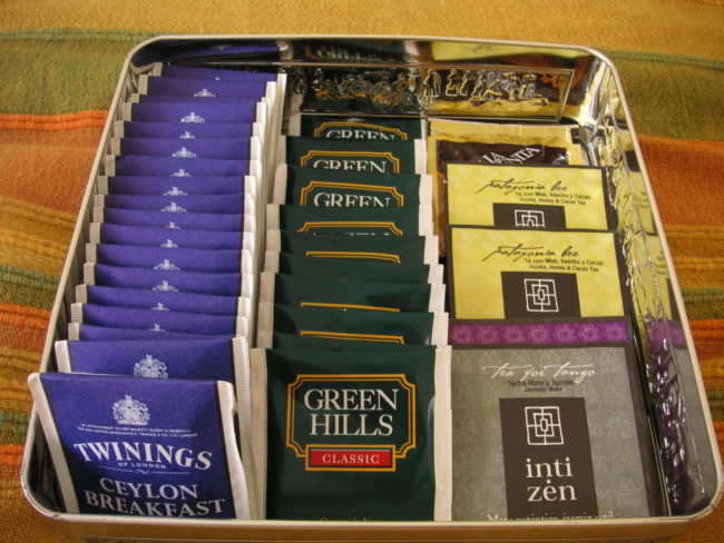 The average toilet seat contains 220 germs, whereas the number of germs found on an office teabag was 3,785.