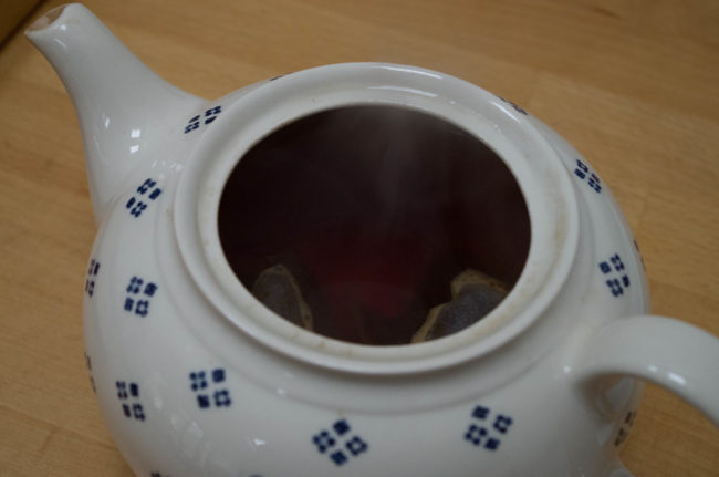 The study also found high germ levels in other parts of the kitchen essential for tea making, including tea kettles ( 2,483) and refrigerator doors (1,592).