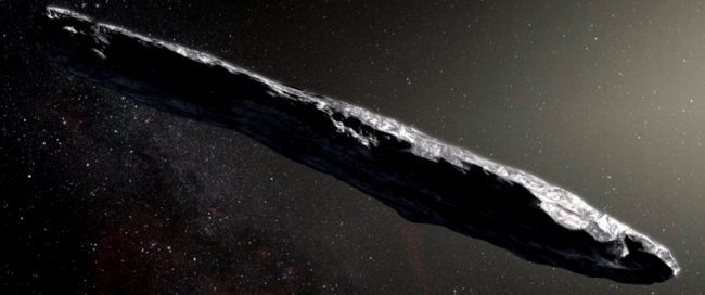 Alternatively, panspermia is the theory that life on Earth began after living cells and microbes were transported to our planet from elsewhere in space billions of years ago, perhaps on an object similar to 'Oumuamua. NPR describes it in terms of plant seeds being blown by the wind into other locations where they eventually take root and grow.