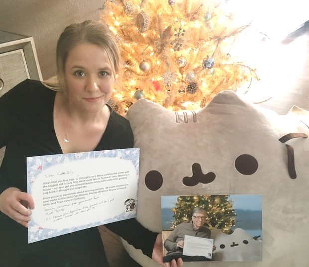 It's pretty safe to say this has been one of her best Christmases ever, especially considering her favorite part.