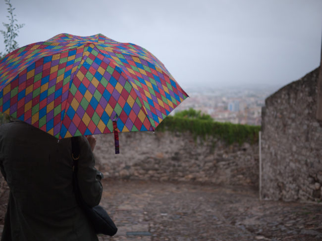 "Underbrella" in place of "umbrella"