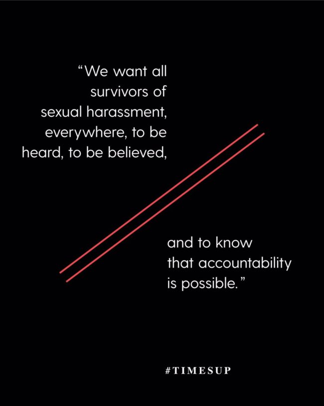 “It’s very hard for us to speak righteously about the rest of anything if we haven’t cleaned our own house,” said Shonda Rhimes, the executive producer of the television series “Grey’s Anatomy,” “Scandal” and “How to Get Away With Murder." “If this group of women can’t fight for a model for other women who don’t have as much power and privilege, then who can?” Ms. Rhimes continued.