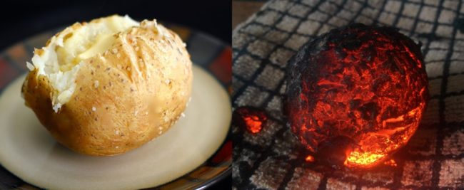 "I'm no cook, but I didn't expect to screw up a baked potato."