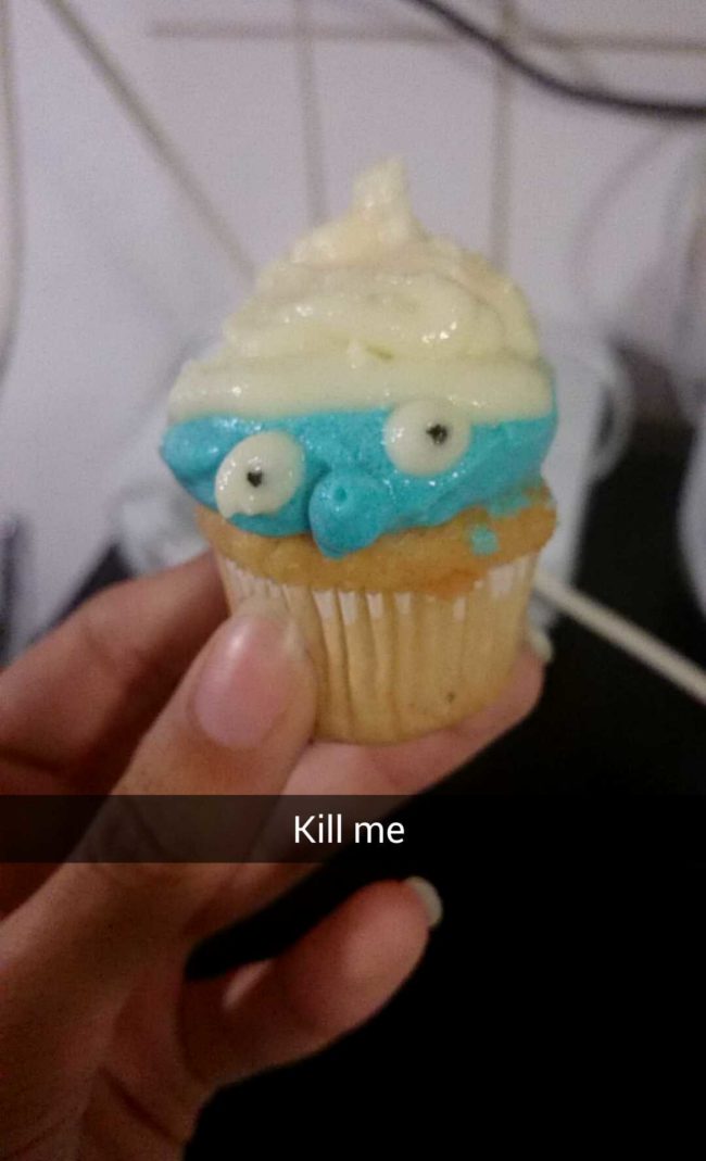 Looks like Papa Smurf had a little too much wine last night.