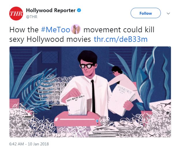 It isn't surprising that 60 percent of respondents admitted to reading nothing more than headlines. Take this article from the Hollywood Reporter, for example.