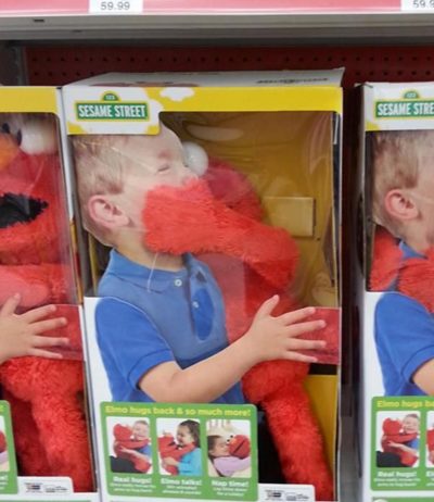 Smother Me Elmo is coming soon to a store near you!