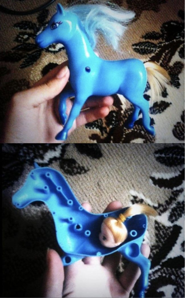 As a horse, I guess you have to eat a small child in order to grow a tail. 