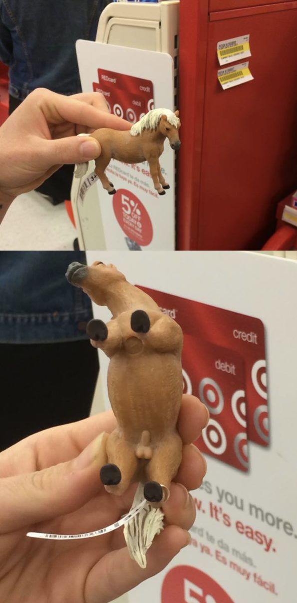 Toys are a lot more anatomically correct than when I was a kid. 