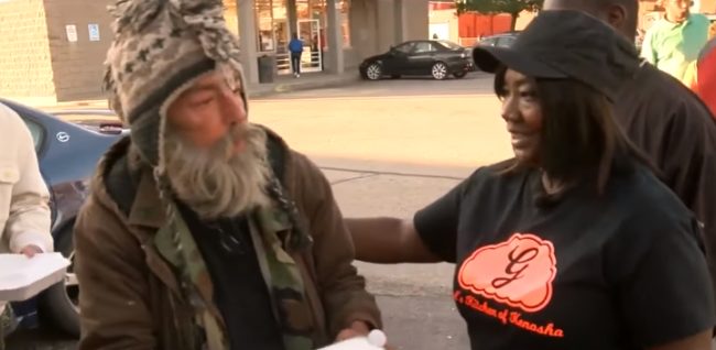 Griffin even goes out of her way to bring food to regulars who don't always show up.