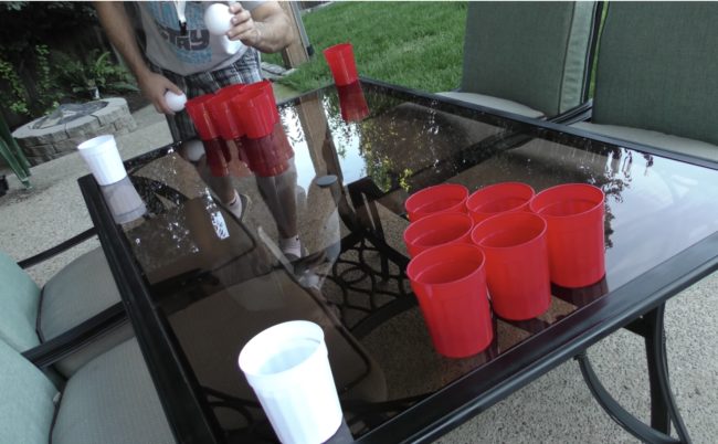 Buy everythingyou need to play a family-friendly game of pong.