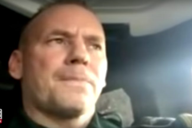 Officer Arthur Madden found himself on an episode of 'Paw and Order' when he was called to deal with a loose horse running through a neighborhood.