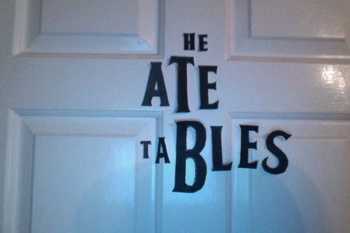 "I’ve given up trying to make them normal," the resigned Wilber wrote. Still, she probably can't deny that her sister's talent for creating so many combinations is pretty impressive. Check out all her rearrangements below.
