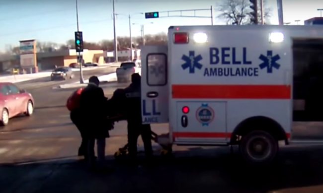 Driver Michelle Mixon held the little girl while passengers tried to make the seizing woman comfortable until an ambulance arrived.