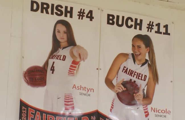 And fortunately for Buch, that advice led her all the way to breaking a record at her school. Of course, Grandpa Leonard was there to see it all.