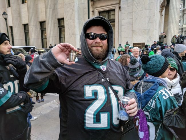 After his brother died, this man couldn't help but bring him along to see this monumental day in Eagles history.