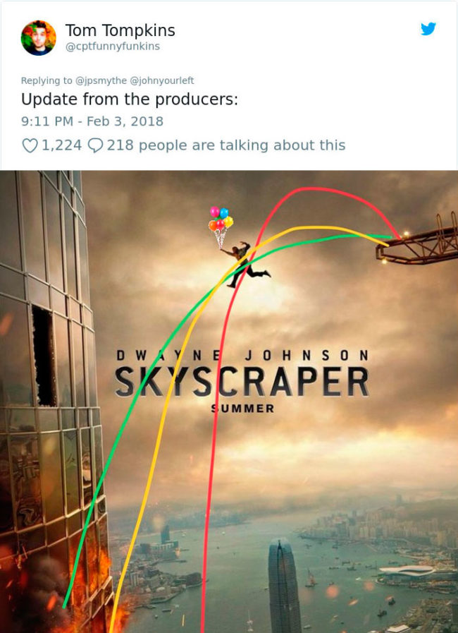 You're gonna need a lot more balloons to keep you afloat!