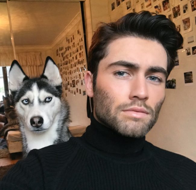 Blue Steel is in full effect.