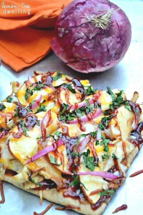 ...or this barbecue chicken apple pizza.