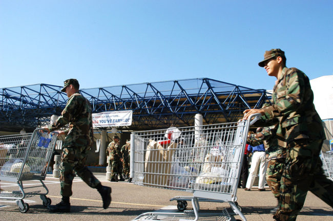 BuzzFeed News reports that the USDA says the box will include "long-life milk, juice, grains, cereal, pasta, beans, peanut butter, canned fruit and vegetables, and canned meat or fish." States would oversee the packing and distribution of the boxes, and recipients wouldn't be able to choose what goes into them.