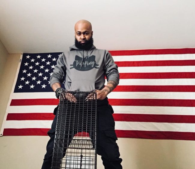 He's become an expert on the method, and he goes out into communities experiencing cat problems to teach them about TNR so the cats come to no harm.