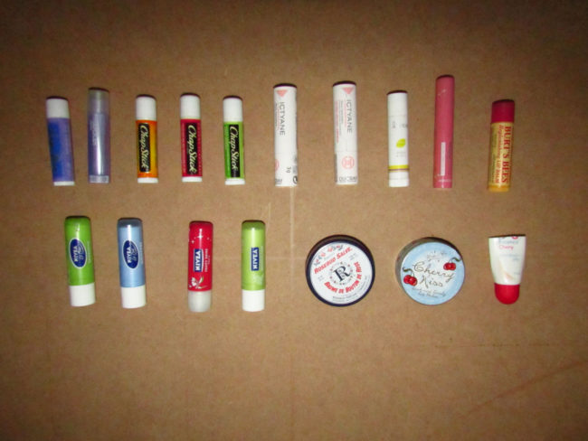 Accidentally run some ChapStick through the wash? No worries! Just wipe down your washer and dryer, then soak the stained clothes in an enzyme-based stain remover or laundry soap. Repeat as needed.