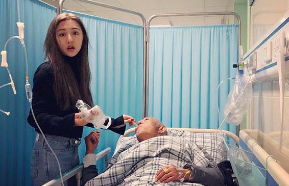 But then she got the devastating news that her grandpa was gravely ill.