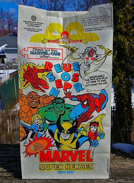 The Old Happy Meal Bags