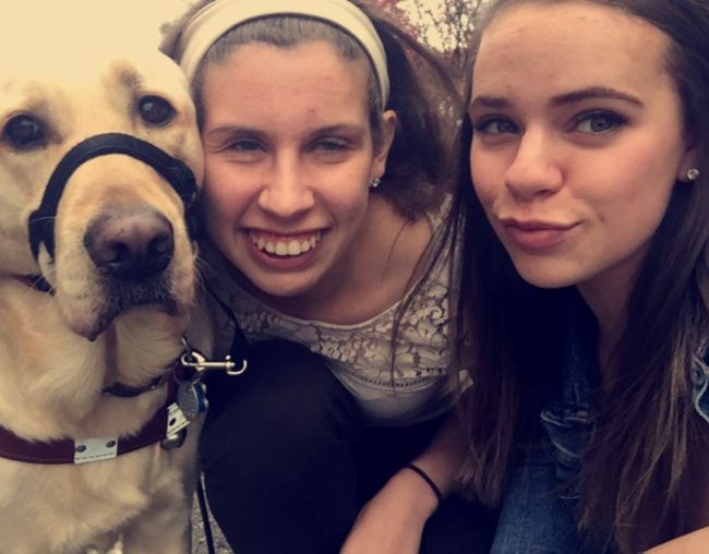 But Sykora's family all agree that because he's such a good boy, he deserves to spoil himself. "Thai and Danielle have a relationship only a person with a service dog could ever understand. He is her eyes. He goes with her absolutely everywhere,&rdquo; Michele said. &ldquo;Even when Thai isn't working and we are home, if she leaves the room he will get up and follow her everywhere."