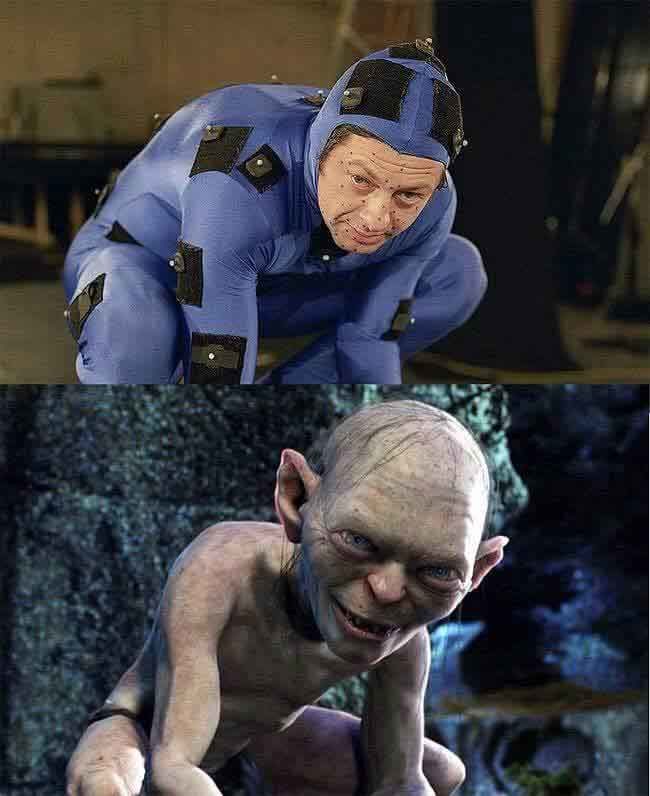 Lord of the Rings aficionados will be impressed by the transformation that the CGI crew was able to pull off here.