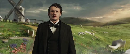 These comparison shots really put Wizard of Oz into perspective.