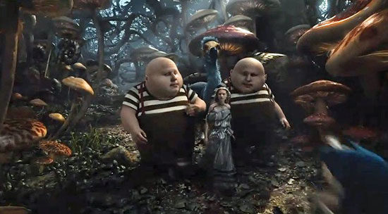 Alice In Wonderland will never look the same to us.