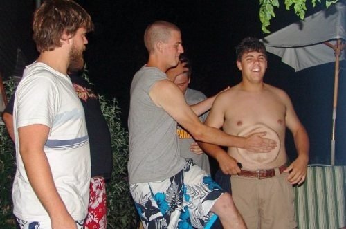 8. Taken before realizing just HOW MUCH this was going to hurt