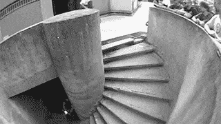 I hope there are more stairs than the ones we see here.
