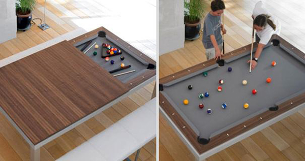 And POOL table.