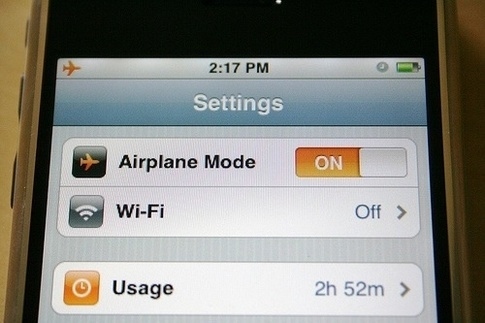 1. Turn airplane mode on for much faster charging.