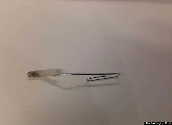 Ta-da! A bunch of gunk.