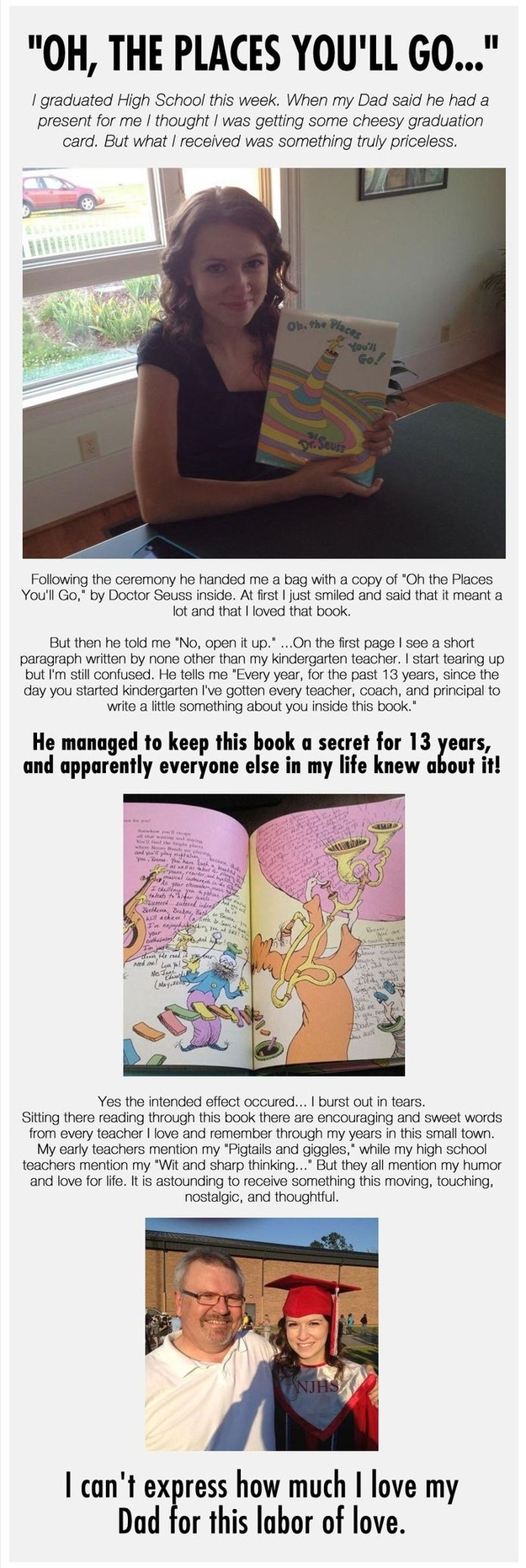 This is the best graduation gift ever.