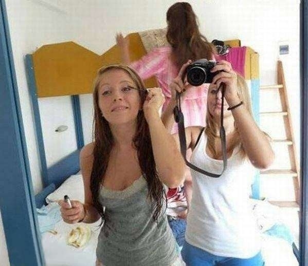 That's not what you think it is in the mirror...
