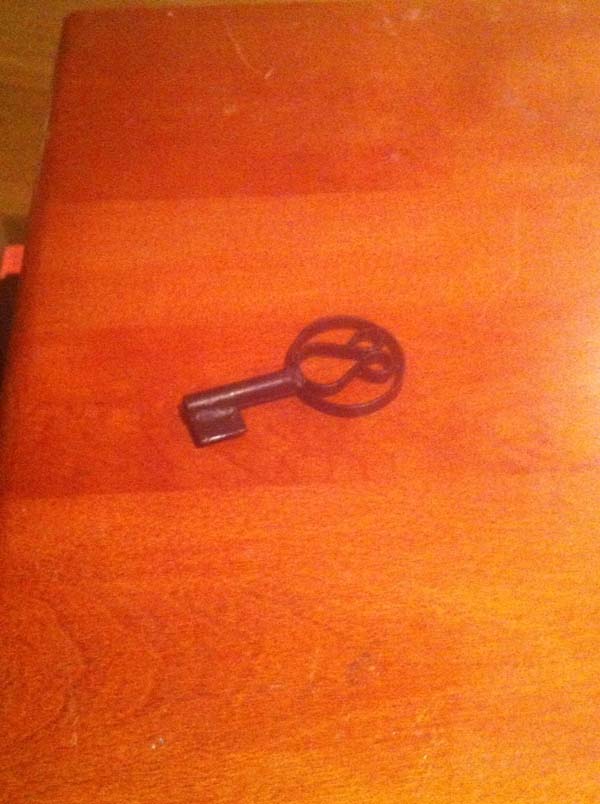 They also had a key that unlocked only God knows what.