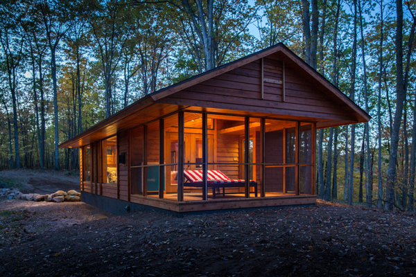It may look like a cabin, but this is actually an RV (no joke).